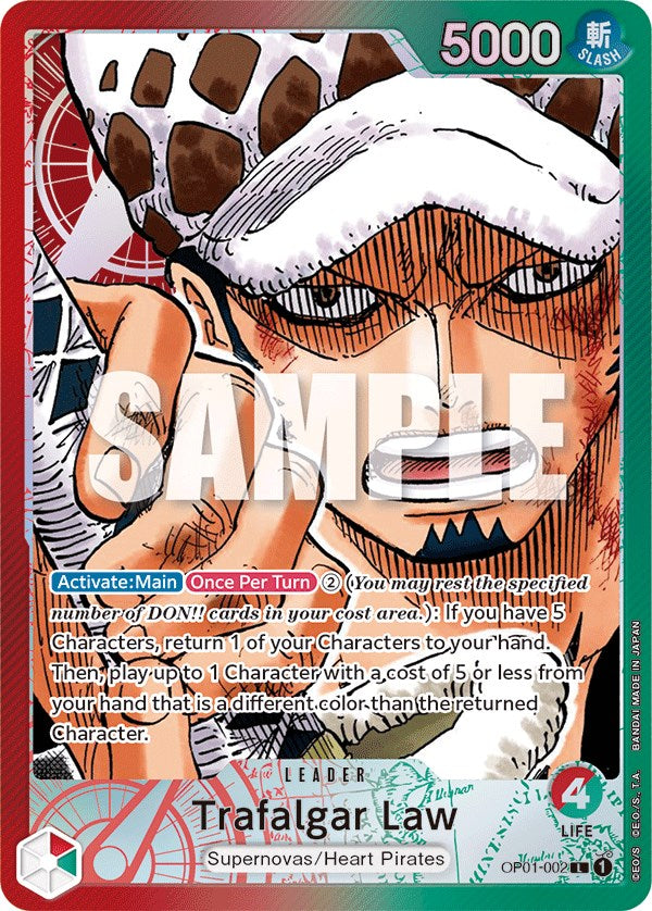 Trafalgar Law (002) (Parallel) [OP01 - OP01-002]