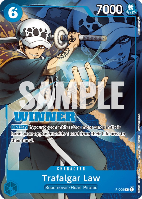 Trafalgar Law - P-009 (Winner Pack Vol. 1) [OP-PR - P-009]