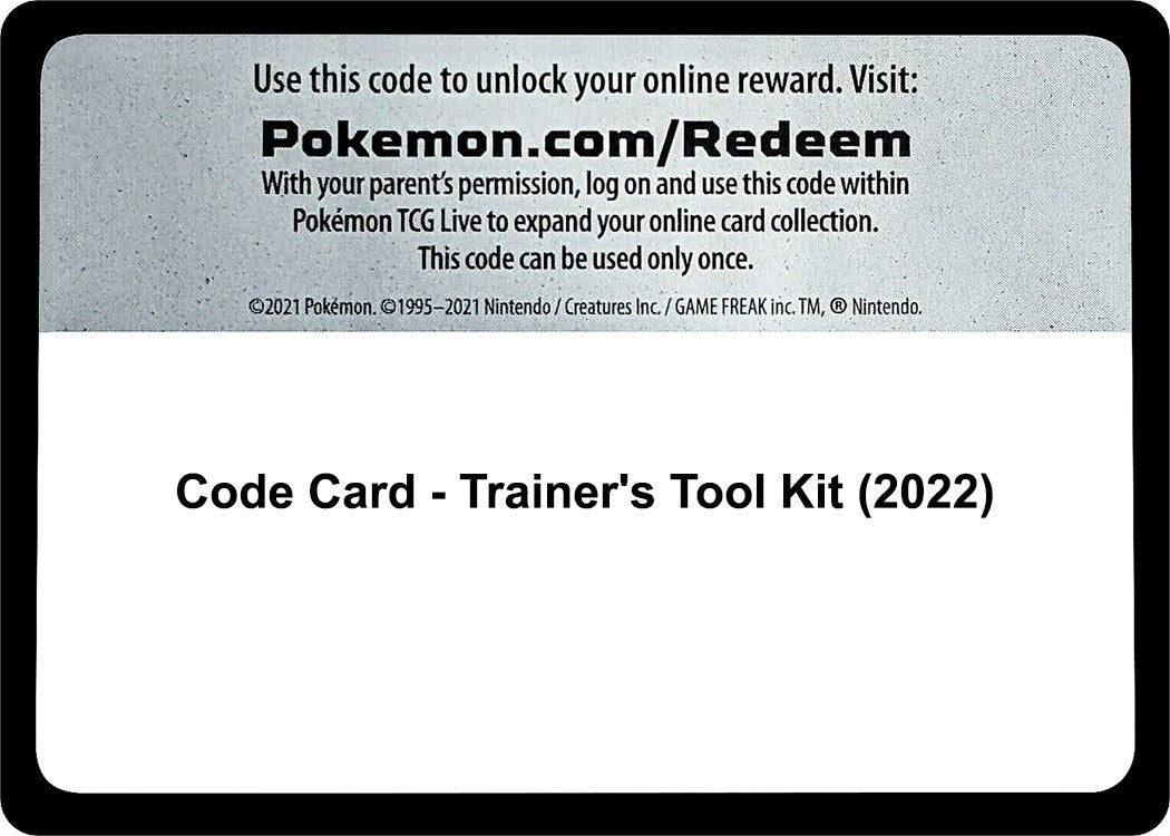 Code Card - Trainer's Tool Kit (2022) [MCAP]