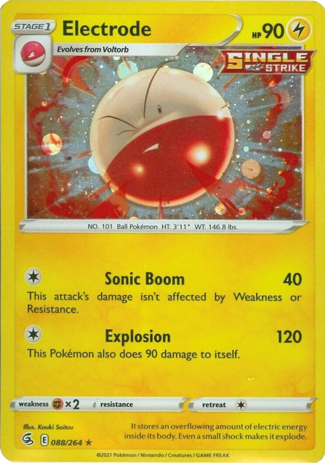 Electrode - 088/264 (Cosmos Holo) [MCAP - 088/264]