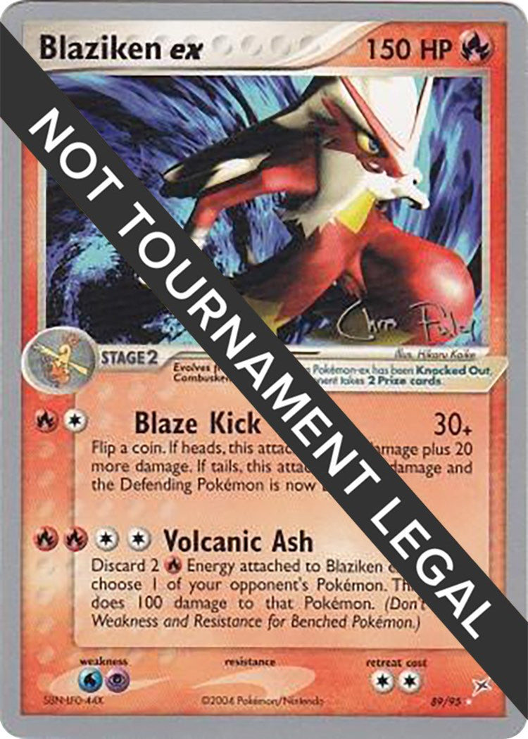 Blaziken ex - 2004 (Chris Fulop) [WCD - 89/95]