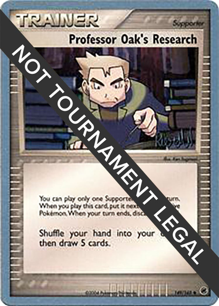 Professor Oak's Research - 2004 (Reed Weichler) [WCD - 149/165]