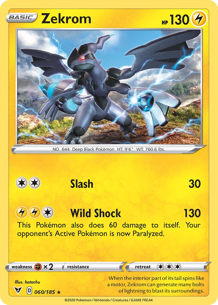 Zekrom - 060/185 (Cosmos Holo) [MCAP - 060/185]