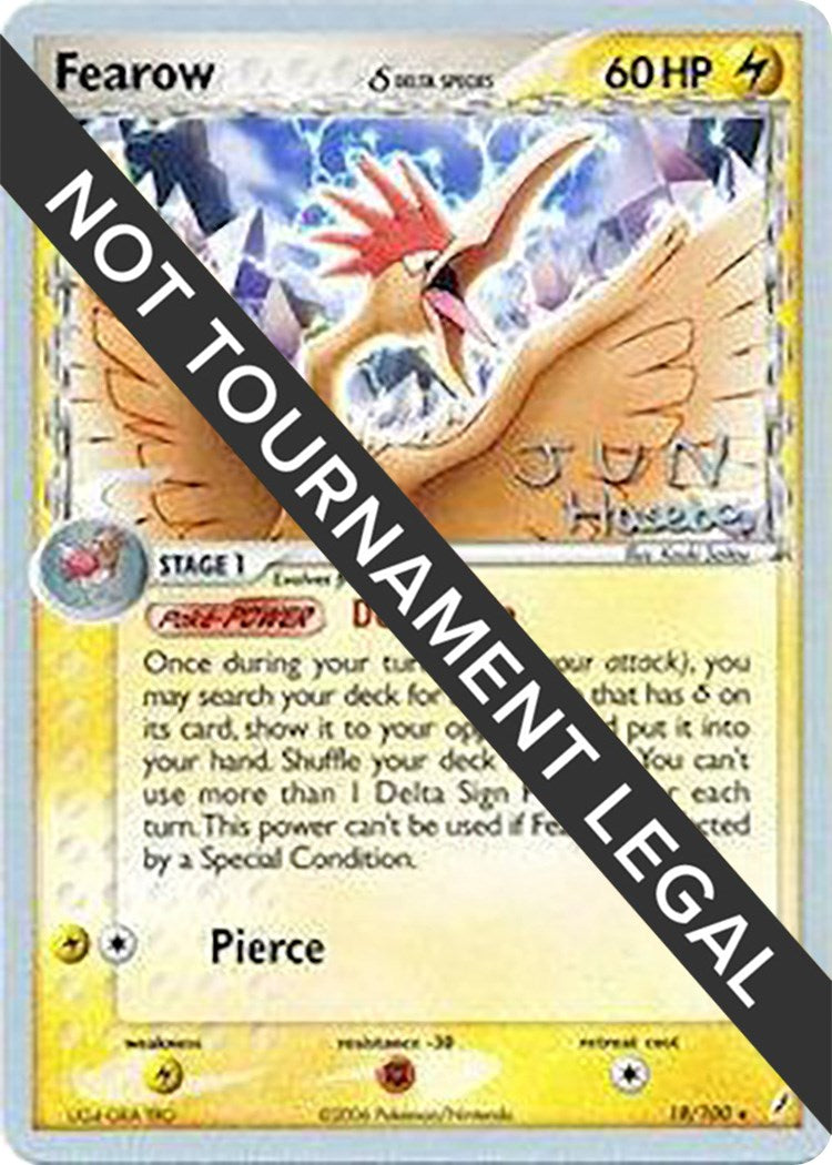 Fearow (Delta Species) - 2007 (Jun Hasebe) [WCD - 18/100]