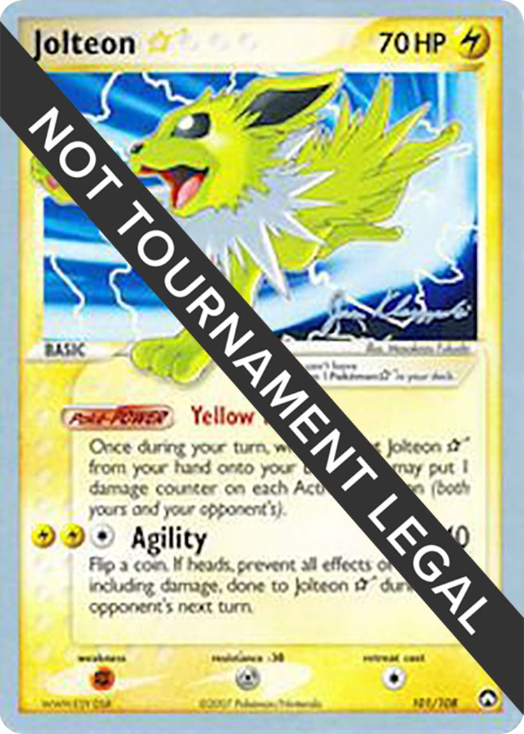 Jolteon Star - 2008 (Jason Klaczynski) [WCD - 101/108]