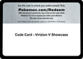 Code Card - Virizion V Showcase [MCAP]