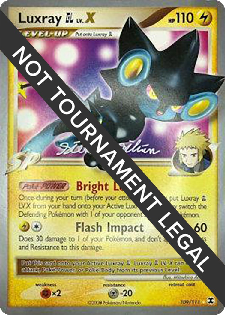 Luxray GL LV.X - 2009 (Stephen Silvestro) [WCD - 109/111]