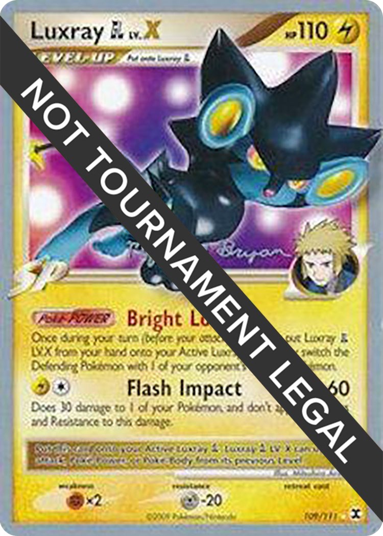 Luxray GL LV.X - 2010 (Mychael Bryan) [WCD - 109/111]