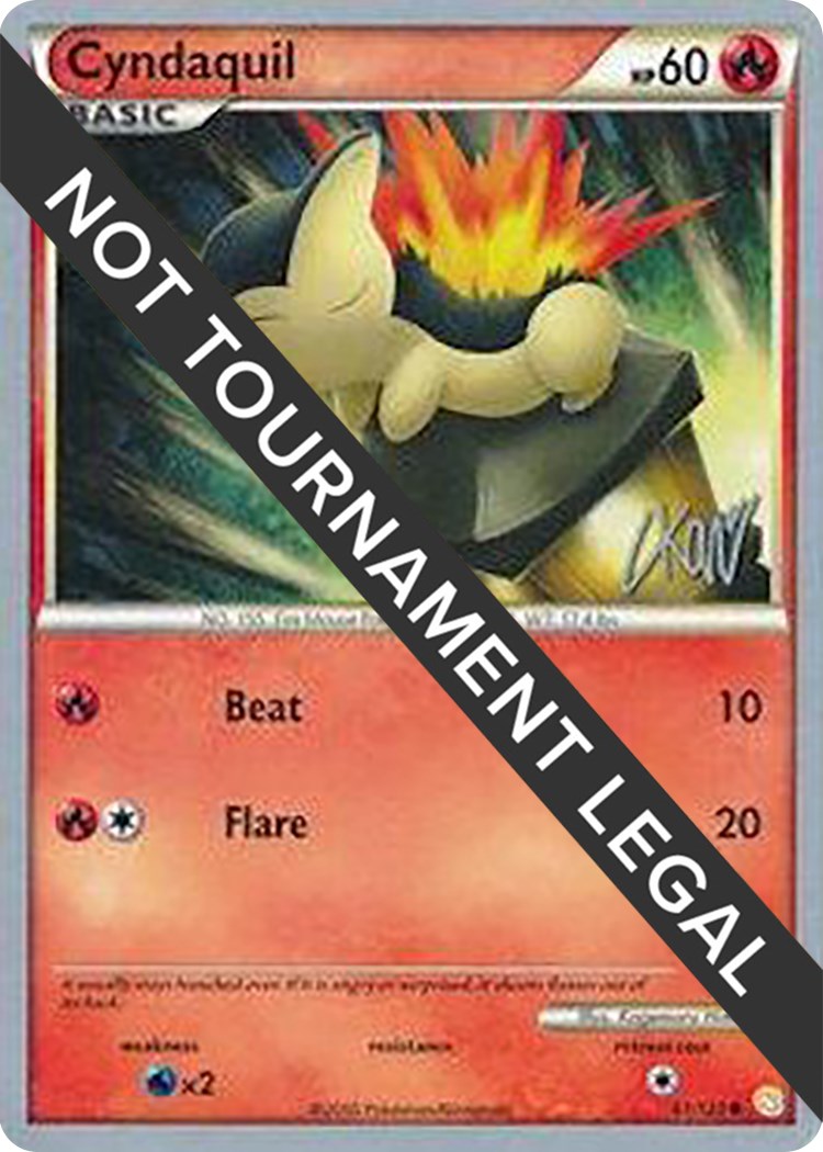 Cyndaquil - 2011 (Christopher Kan) [WCD - 61/123]