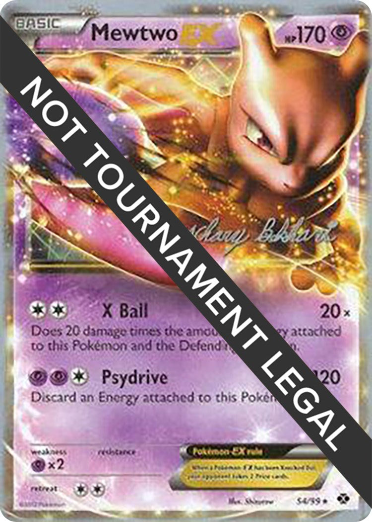 Mewtwo EX - 2012 (Zachary Bokhari) [WCD - 54/99]