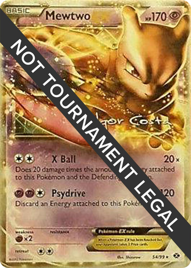 Mewtwo EX - 2012 (Igor Costa) [WCD - 54/99]