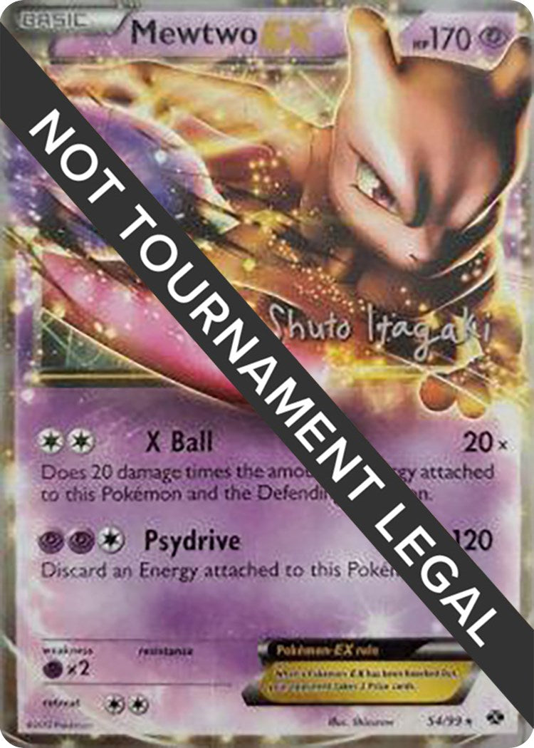 Mewtwo EX - 2012 (Shuto Itagaki) [WCD - 54/99]