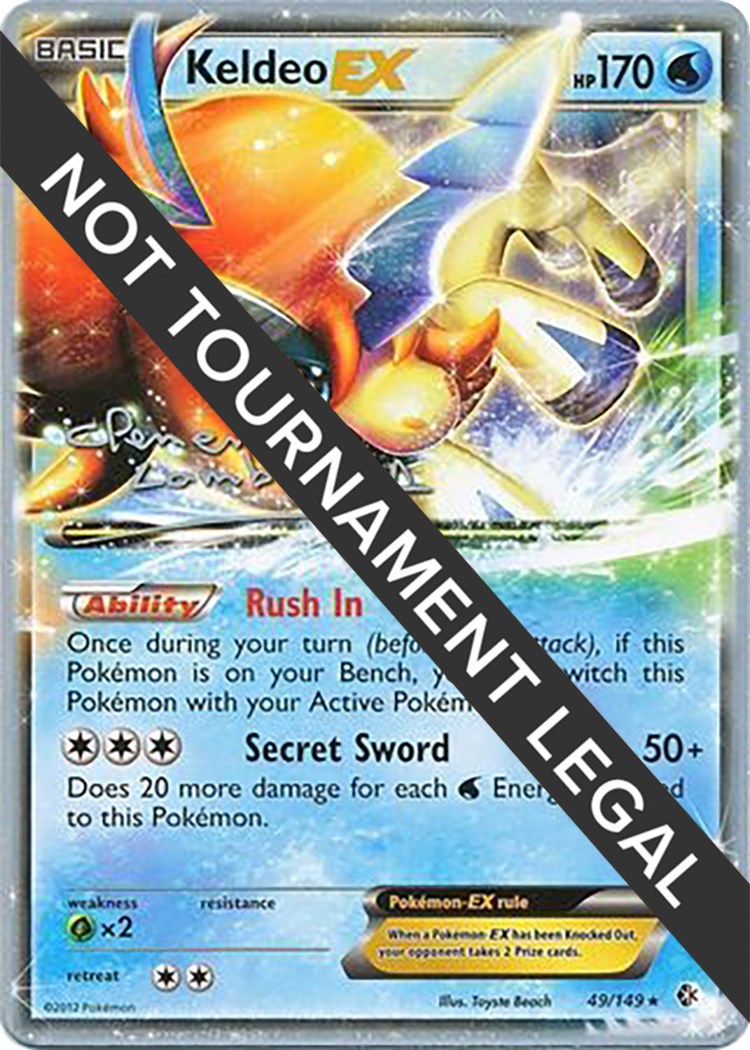 Keldeo EX - 2013 (Clement Lamberton) [WCD - 49/149]