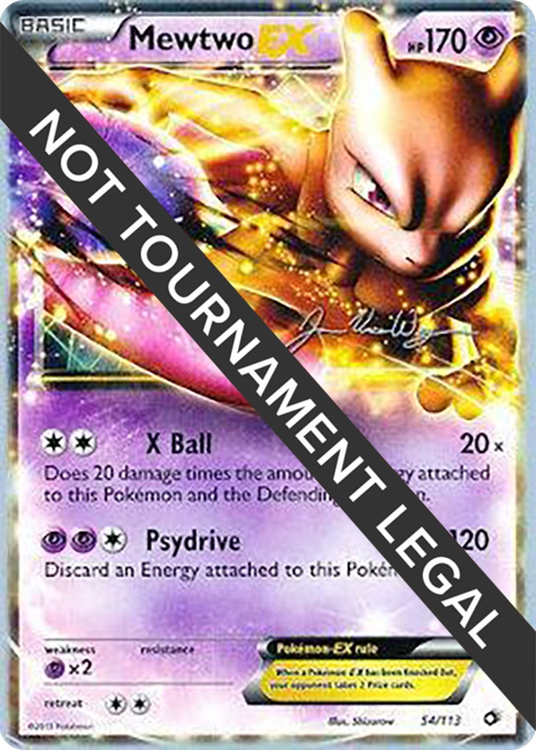 Mewtwo EX - 2015 (Jacob Van Wagner) [WCD - 54/113]