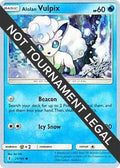 Alolan Vulpix - 2017 (Zachary Bokhari) [WCD - 21/145]