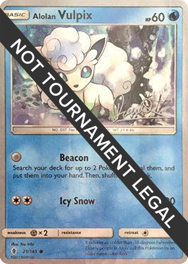 Alolan Vulpix - 2017 (Diego Cassiraga) [WCD - 21/145]
