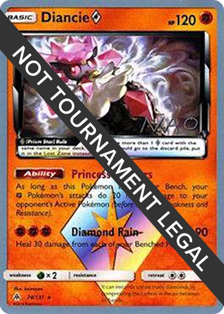 Diancie Prism Star - 2018 (Naohito Inoue) [WCD - 74/131]