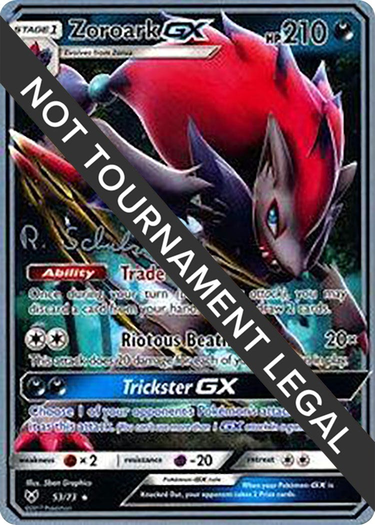 Zoroark GX - 2018 (Robin Schulz) [WCD - 53/73]