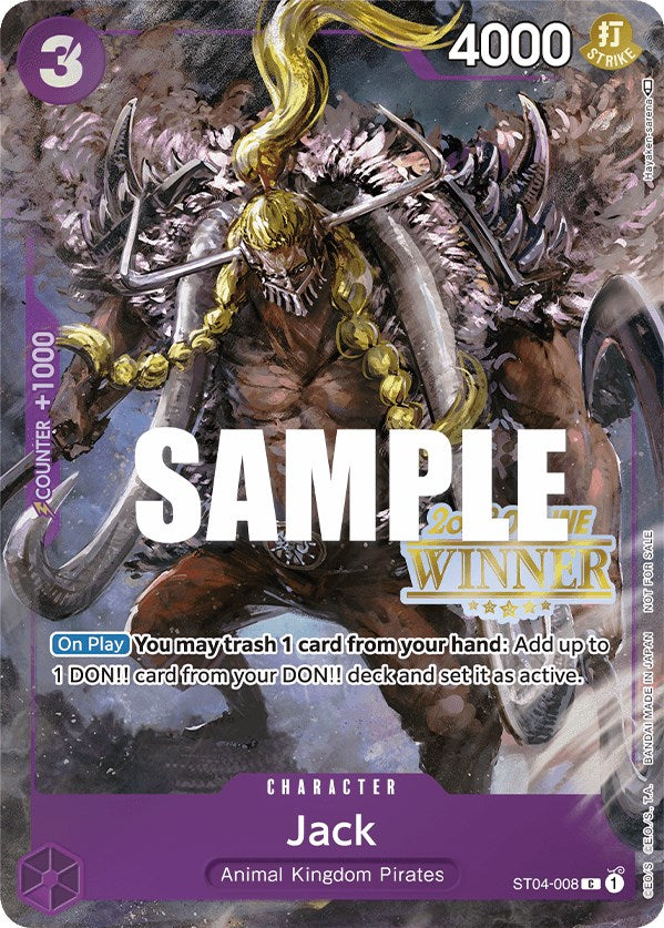 Jack (Online Regional 2023) [Winner] [OP-PR - ST04-008]