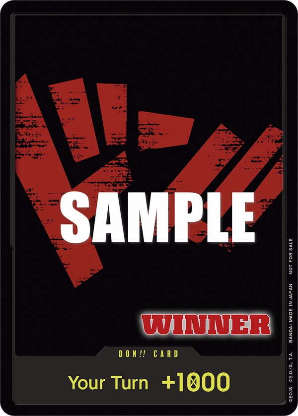 DON!! Card (Tournament Pack Vol. 2) [Winner] [OP-PR]
