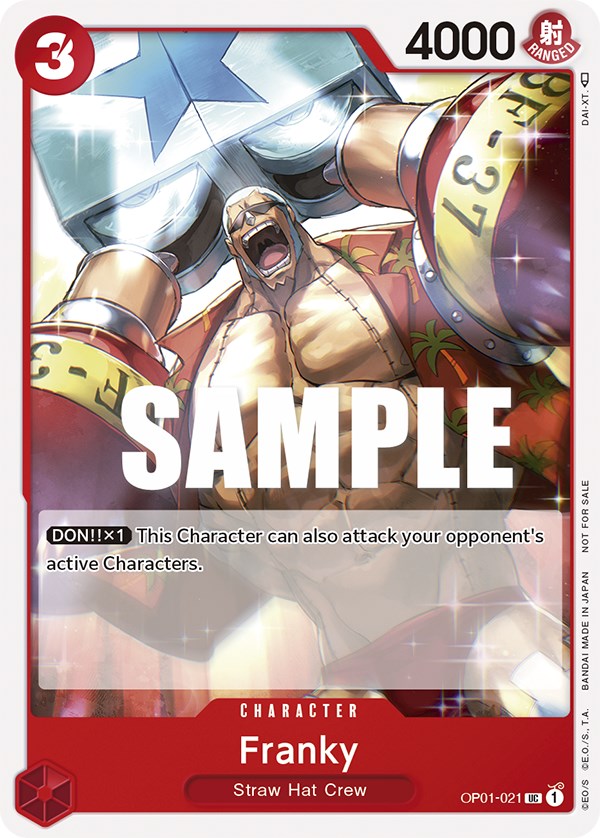 Franky (Tournament Pack Vol. 2) [OP-PR - OP01-021]