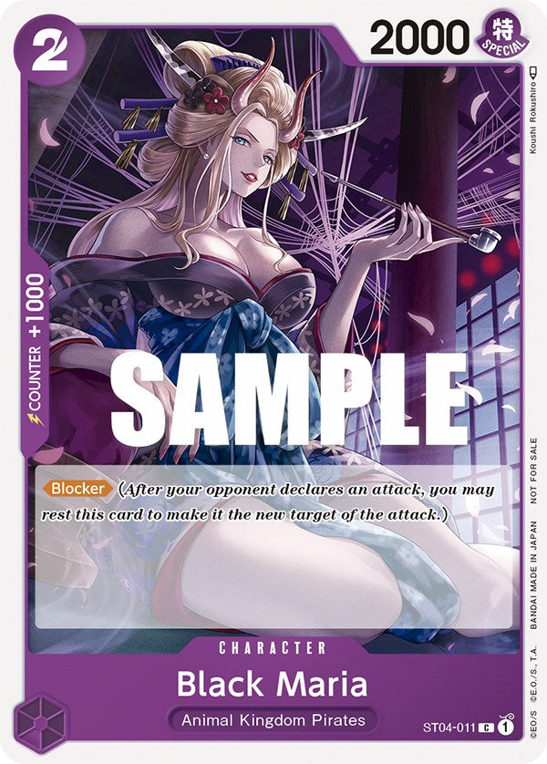 Black Maria (Tournament Pack Vol. 2) [OP-PR - ST04-011]