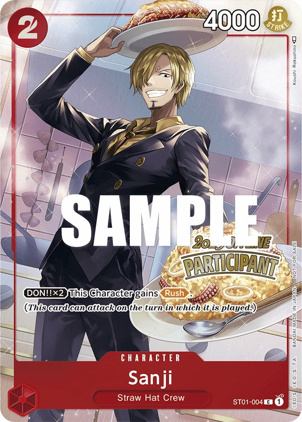 Sanji (Offline Regional 2023) [Participant] [OP-PR - ST01-004]