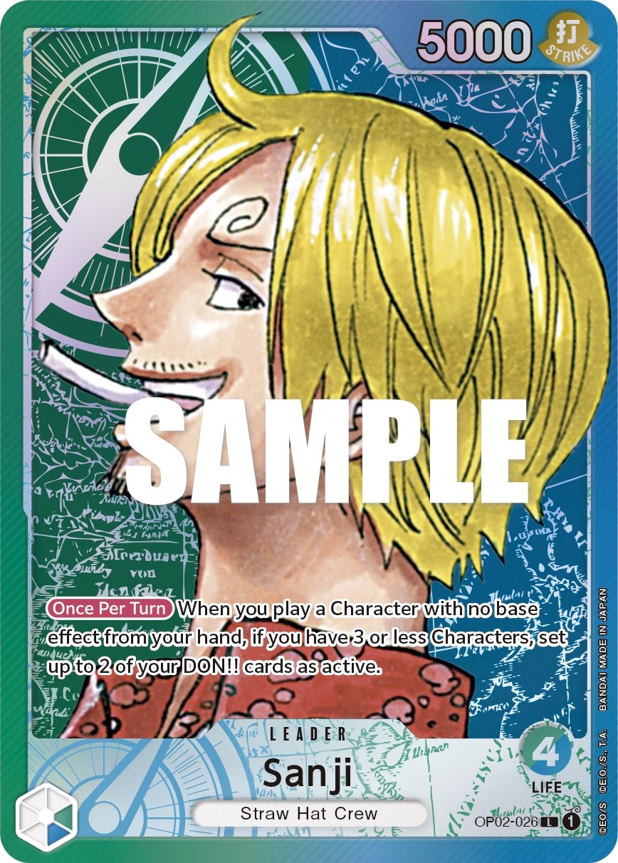 Sanji (Alternate Art) [OP02 - OP02-026]