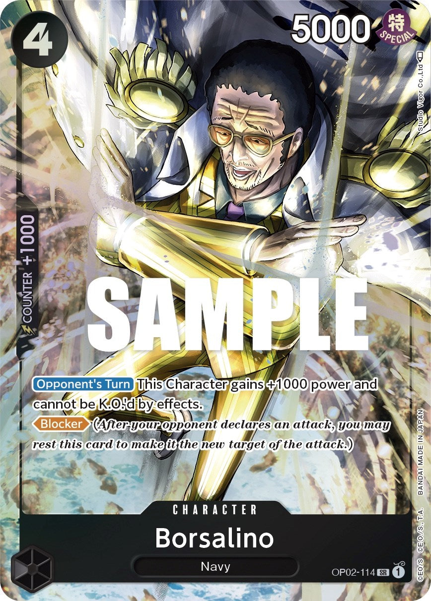 Borsalino (Alternate Art) [OP02 - OP02-114]