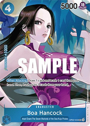 Boa Hancock (Box Topper) [OP02 - OP02-059]