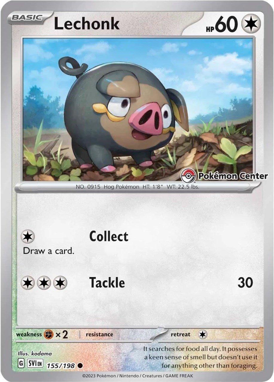 Lechonk (Pokemon Center Exclusive) [MCAP - 155/198]