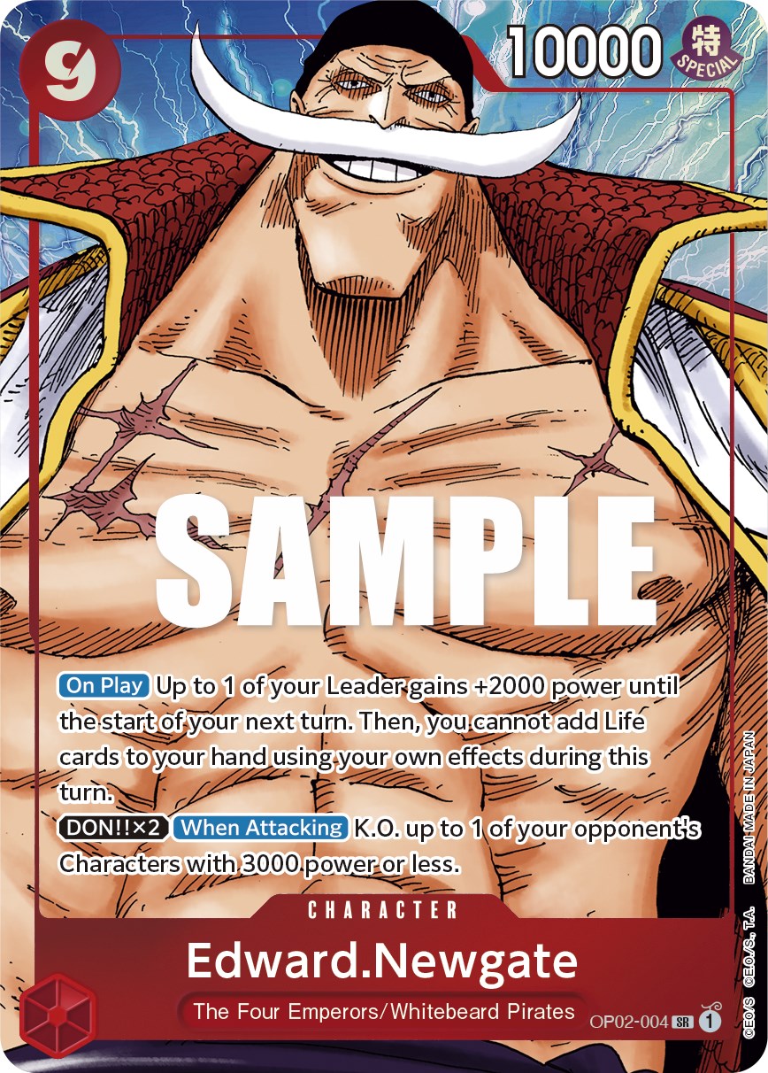 Edward.Newgate (004) (Alternate Art) [OP02 - OP02-004]