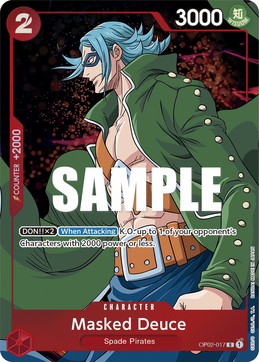Masked Deuce (Alternate Art) [OP02 - OP02-017]
