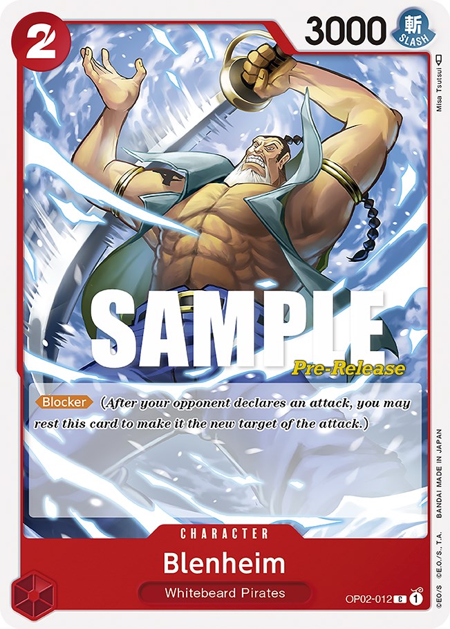 Blenheim [OP02 PRE - OP02-012]