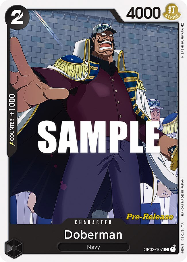 Doberman [OP02 PRE - OP02-107]