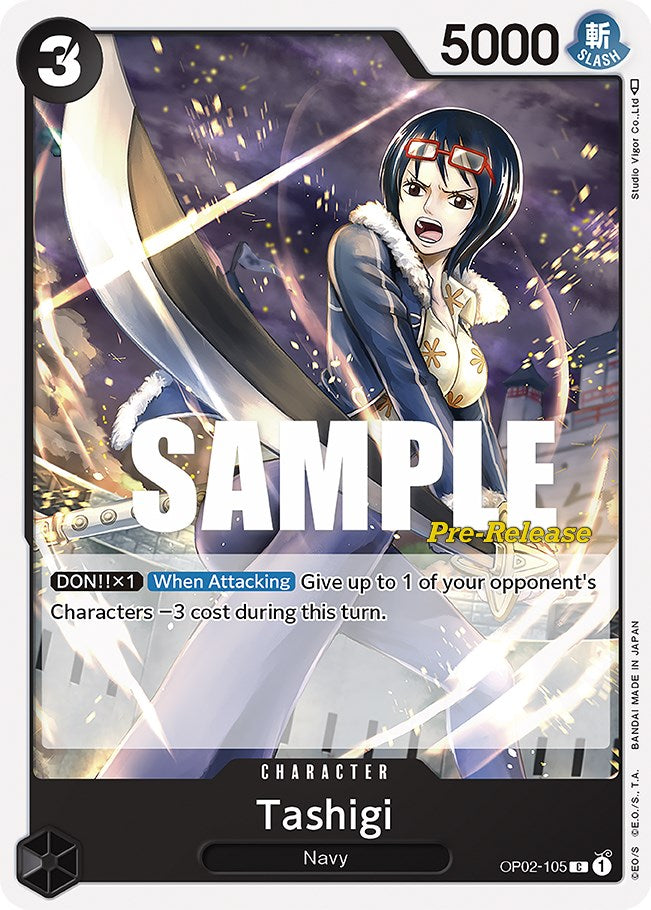 Tashigi [OP02 PRE - OP02-105]