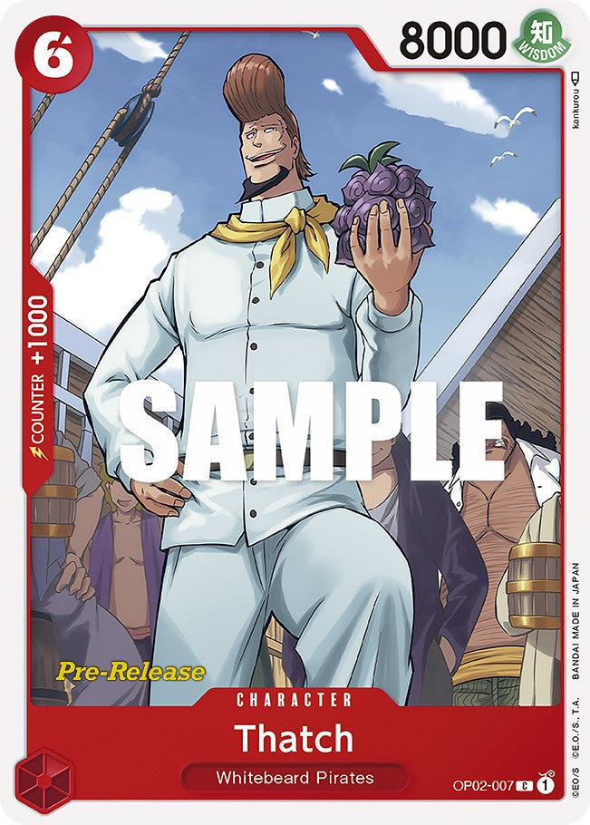 Thatch [OP02 PRE - OP02-007]