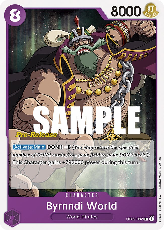 Byrnndi World [OP02 PRE - OP02-082]