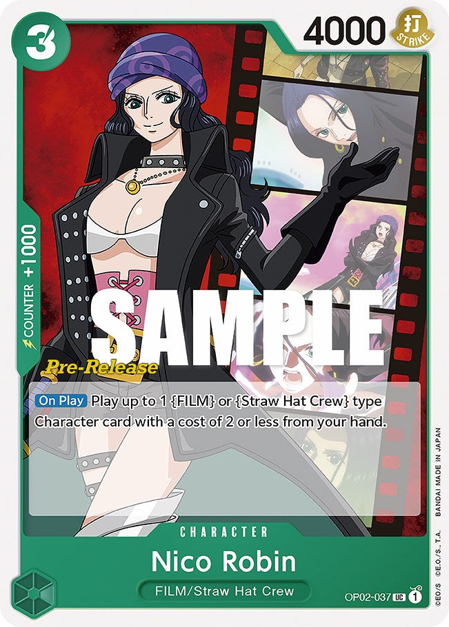 Nico Robin [OP02 PRE - OP02-037]