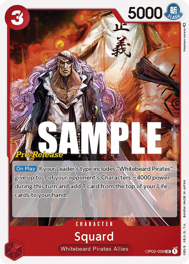 Squard [OP02 PRE - OP02-009]