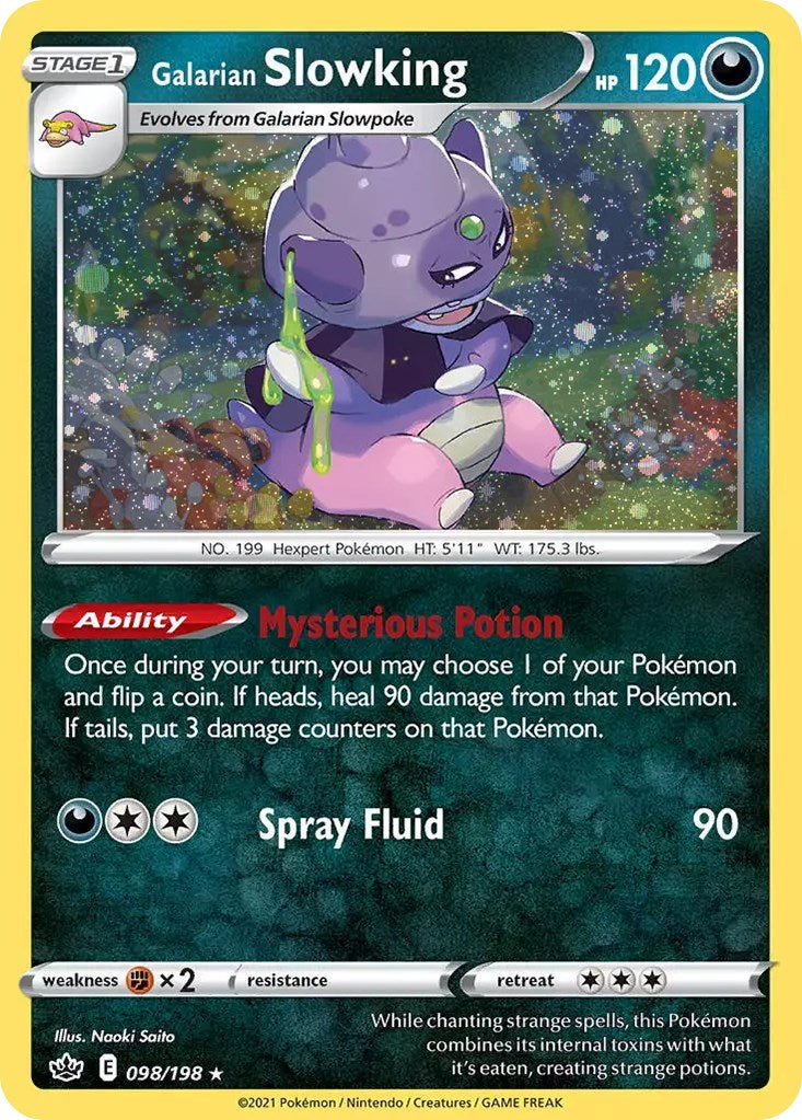 Galarian Slowking (Cosmos Holo) [MCAP - 098/198]