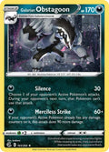 Galarian Obstagoon (Cosmos Holo) [MCAP - 161/264]