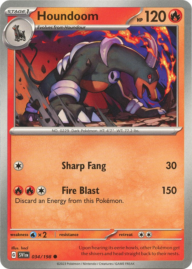 Houndoom - 034/198 [SVI - 034/198]