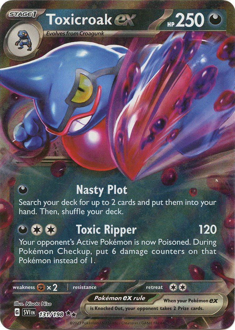 Toxicroak ex - 131/198 [SVI - 131/198]