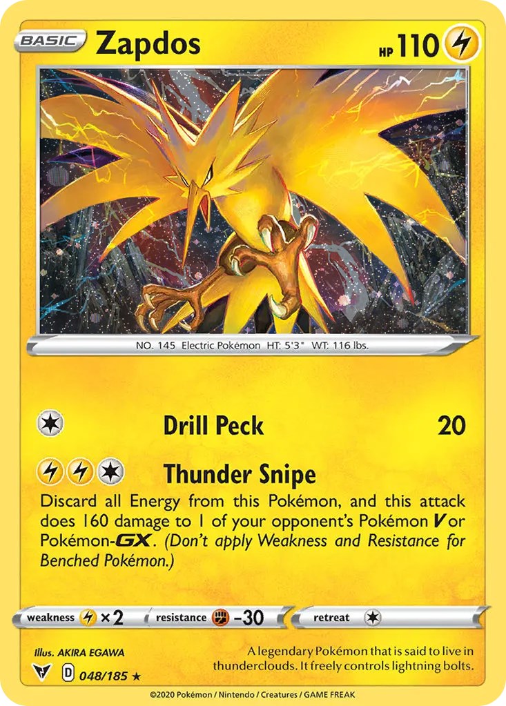 Zapdos (Cosmos Holo) [MCAP - 048/185]