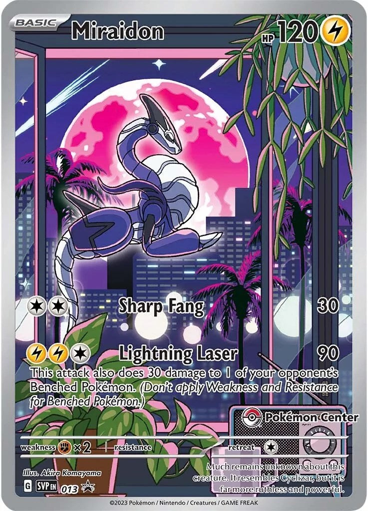 Miraidon - 013 (Pokemon Center Exclusive) [SVP - 013]