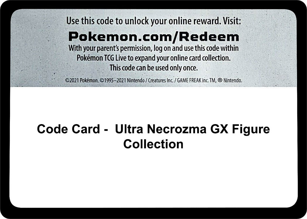 Code Card - Ultra Necrozma GX Figure Collection [WCD]