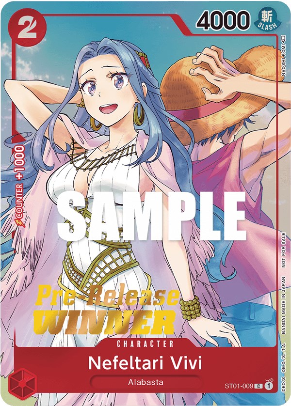 Nefeltari Vivi (OP-03 Pre-Release Tournament) [Winner] [OP-PR - ST01-009]