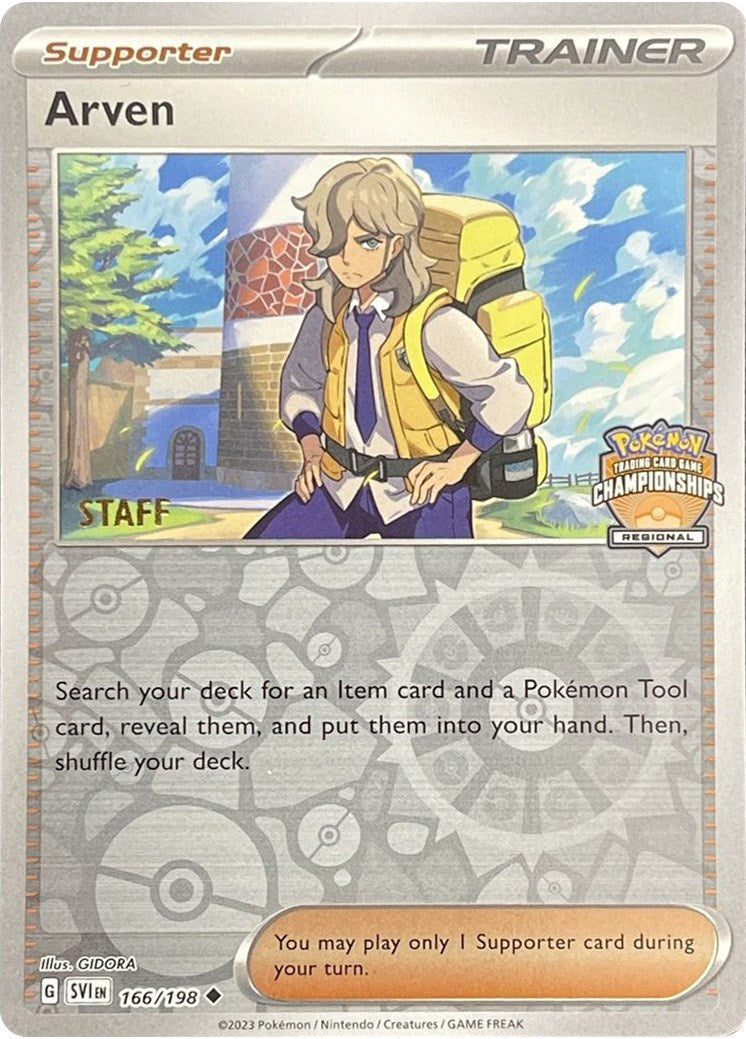 Arven - 166/198 (Regional Championships) [Staff] [PR - 166/198]