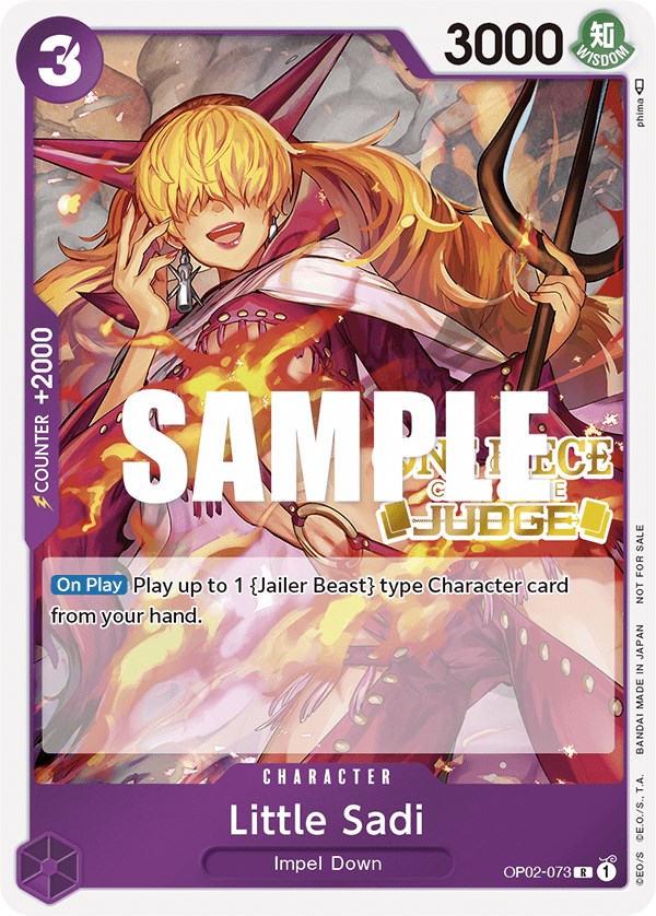 Little Sadi (Judge) [OP-PR - OP02-073]